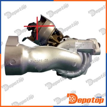 Turbocompresseur pour CITROËN | 792623-0001, 792623-0002